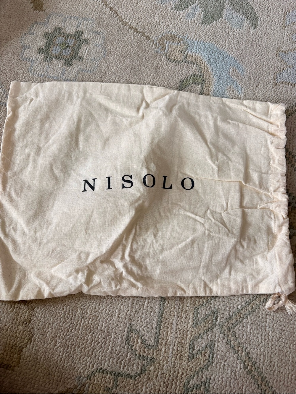 Nisolo Drawstring Accessory Dust Bag